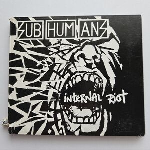 Subhumans Internal Riot CD 2007 Bluurg Fish50 UK/Europe Digipak Punk Rock